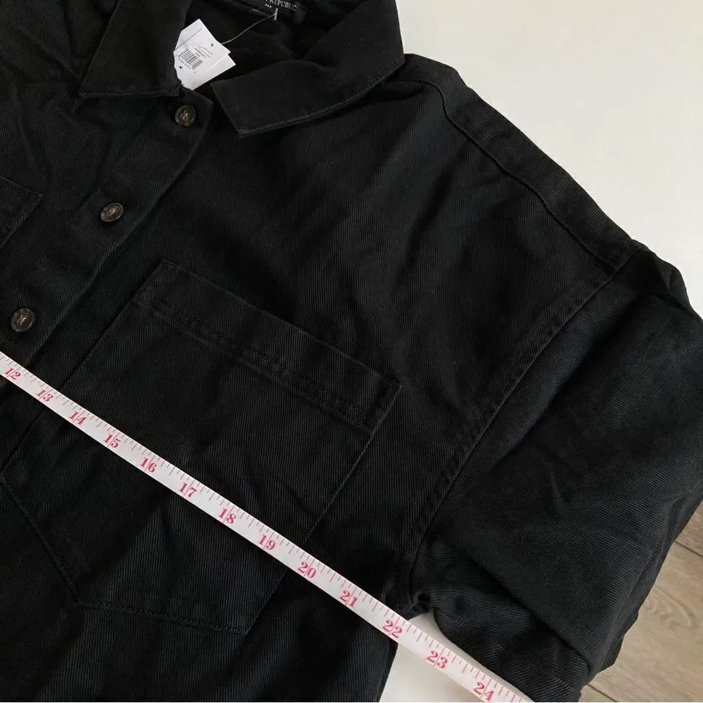 Oversized Shirt Jacket - Picture 7 of 10